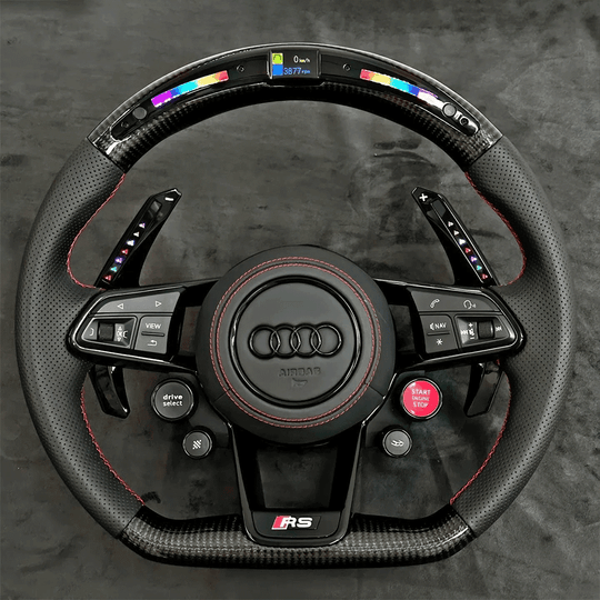 Custom Audi R8/TTRS  Carbon Fiber Steering Wheel (2014-2024)