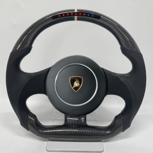 Custom Lamborghini Gallardo Carbon Fiber Steering Wheel