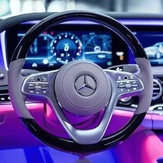 Custom Mercedes  Maybach S Class Carbon Fiber Steering Wheel