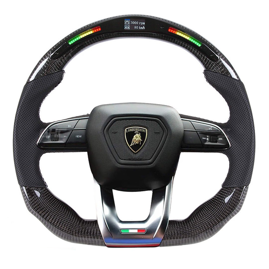 Custom Lamborghini Urus Carbon Fiber Steering Wheel